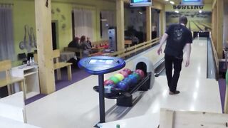 OrnellaMorgan's Bowling Alley BJ Blowjob Adventure