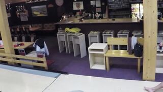 OrnellaMorgan's Bowling Alley BJ Blowjob Adventure