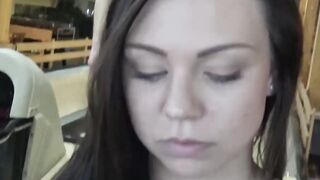 OrnellaMorgan's Bowling Alley BJ Blowjob Adventure