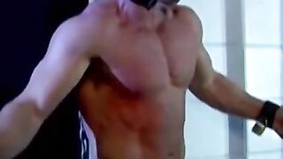 BDSM Threesome - Dominatrix Whips Submissive Guy And Blows Him Away With Her Skills