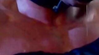 BDSM Threesome - Dominatrix Whips Submissive Guy And Blows Him Away With Her Skills