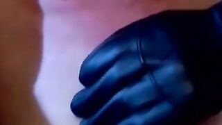 BDSM Threesome - Dominatrix Whips Submissive Guy And Blows Him Away With Her Skills