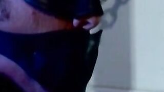 BDSM Threesome - Dominatrix Whips Submissive Guy And Blows Him Away With Her Skills
