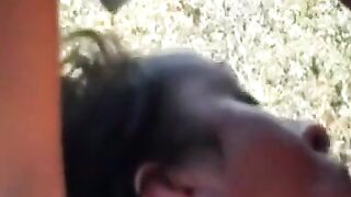 MILF & Grandma's Granny Charming Old Lady Striptease on Public Beaches