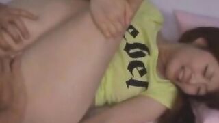 Japanese Shygirl's First Time Fucked Hard - Hot Asian Couple