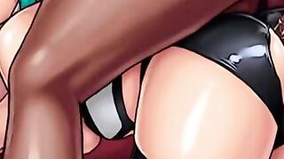 Four-Way Orgasm Fest Featuring Popular Cartoon Characters