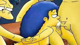 Four-Way Orgasm Fest Featuring Popular Cartoon Characters