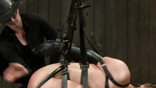 Bound And Gagged - Busty JAV Star Marcia Hase Gets A Mess Of Hot Semen