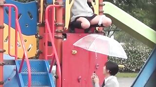 Public Peeping - Kinky School Girls Get Busted For Peeing In Public