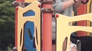Public Peeping - Kinky School Girls Get Busted For Peeing In Public