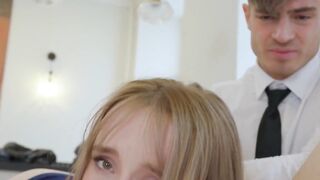 Anal Rails #2 - Anal Sex with Gaping Hole & Creampie Surprise For Cheating Wife