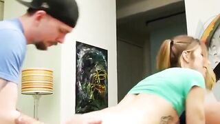 Casey-Kisses" - Spunk Splattered Slut Gets Anal Fucked And Facialed Hardcore!