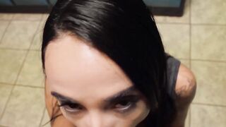 Bowl-Her-Over! - Gabby Ortega Rides A Dick In Bowling Alley And Gets Sloppily Fucked