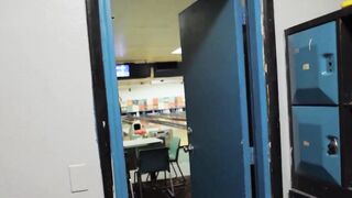 Bowl-Her-Over! - Gabby Ortega Rides A Dick In Bowling Alley And Gets Sloppily Fucked