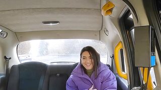 Hot MILF Bombshell Lena Cossxx Fucks Her Way To A Taxi Ride Orgasm