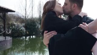 Dominant Stud Demolishes Petite Bombshell - Hardcore Anal Threesome