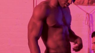 Interracial Passion - Black Hottie Fucks White Guy Raw