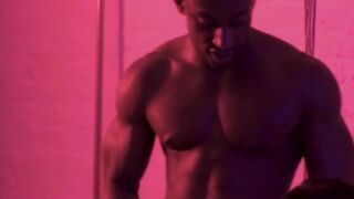 Interracial Passion - Black Hottie Fucks White Guy Raw