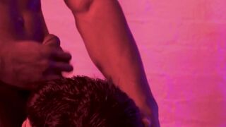 Interracial Passion - Black Hottie Fucks White Guy Raw