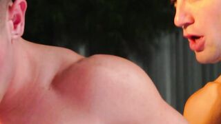 Outdoor Anal Adventure with Hunks Quinn & Trever