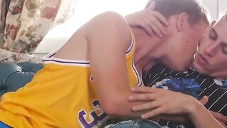 Twink Ass-Fucking Raw Action - Hot Duo Fucked Hard Core