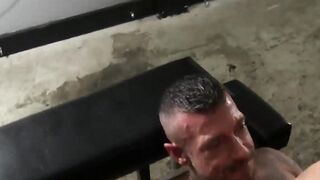 Bare Ass Orgy - Raw Anal Threesome With Daddy And Twinks