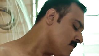 Bathroom Babe - Sexy Indian Wife Sensual Blowjob & Riding on Husband's Dick