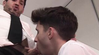 Daddy's Boy Twinks Raw Anal Threesome