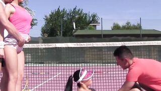 Teenage Slut Outdoor Fucked Hard On A Public Court - PornPros