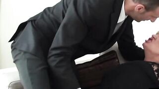 Mature Domination - Older Woman Enjoys Being Controlled By A barely legal Stud