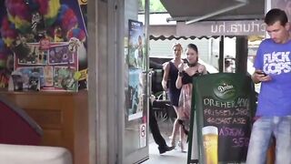 Public Humiliation - Teenage Voyeur Gets Exposed In Public