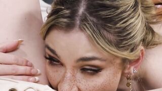 DemiHawkes & MyraMoan - Lesbian Scissor Fever #girl-on-girl