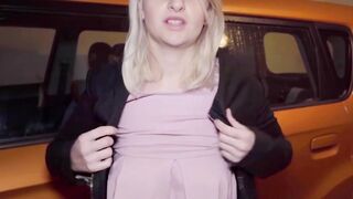 Sexually Charged Outdoor Adventure with Blondie Babe Kristi Waterfalls