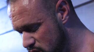 Muscular Hunks Dominant Bondage Threesome with Big Dick Action