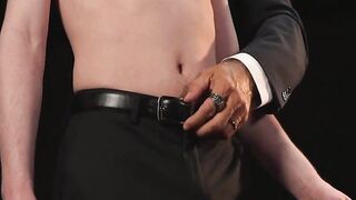 Dark Room Domination - Dominatrix Mistress Alexis Crystal Fucks Her Slave Boy Hard
