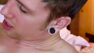 Deep Anal Threesome - Skylar Blue & Alexis Crystal Fucked by Huge Dick