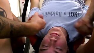 Three's Company - Twinks Share Big Dick Threesome