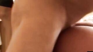 UK Hottie's Mouth Filled With Big Dick & Facial Blast