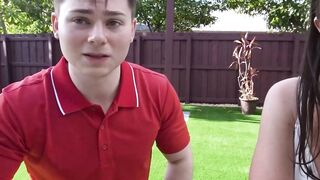 Poolside Cheating Wife - Husband Films His Hotwifes Threesome With Pool Guy