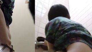 Asian Bombshells - Public Toilet Peek-A-Boos