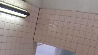 Asian Bombshells - Public Toilet Peek-A-Boos