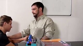 Teacher's Pet - Student Gets A Lesson In Anal From His Teacher
