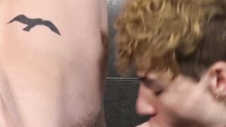 Raw Breeding - Blond Hunk Topping Small Twink Gets Rough Anal Sex