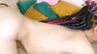 Lesbians In Heat - Step-Mother Teaches Skinny Daughter How To Please A Woman