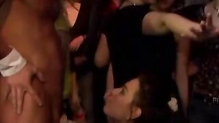 Group Sex Frenzy #2 - Wild Dance Floor Orgy with Hot Milfs