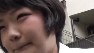 Pissing college girl - Naughty Teen Explores Small Alleys