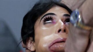 Big Dick Tease - Sexy Brunette MILF Gives Her Man A Surprise Blowjob