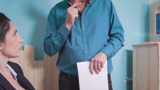 Boss Lady's Big Ass - Anal Office Fuck with Huge Load on Round Booty