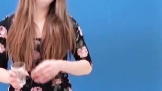 Asian Cutie's Pee Play - Solo Photos Session