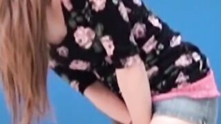 Asian Cutie's Pee Play - Solo Photos Session